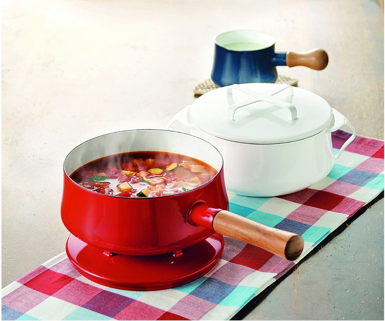 DANSK Kobenstyle™ チリレッド 4リットル 両手鍋