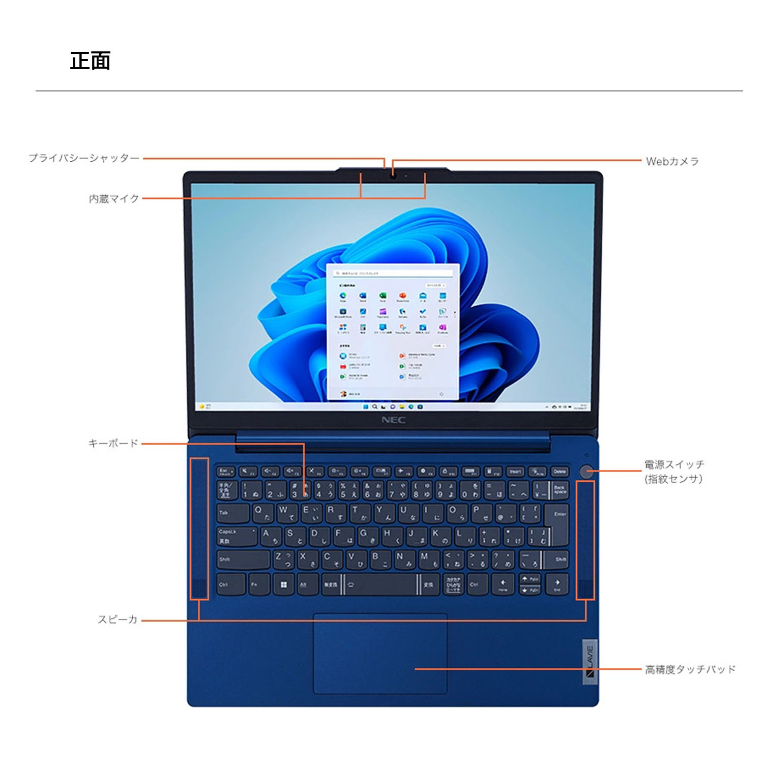 ☆2 NEC 軽量 モバイルノートパソコン 公式・新品 officeなし LAVIE 