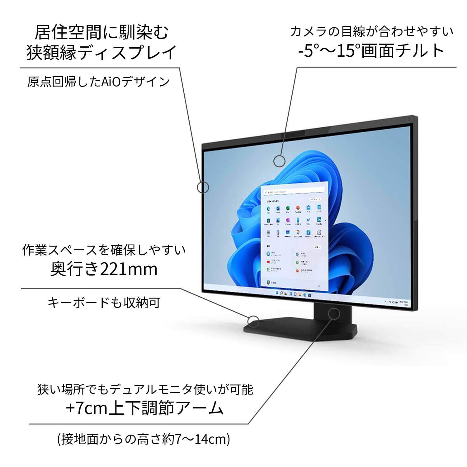 NEC ntc NEC オールイン ワン デスクトップパソコン 公式・新品 office