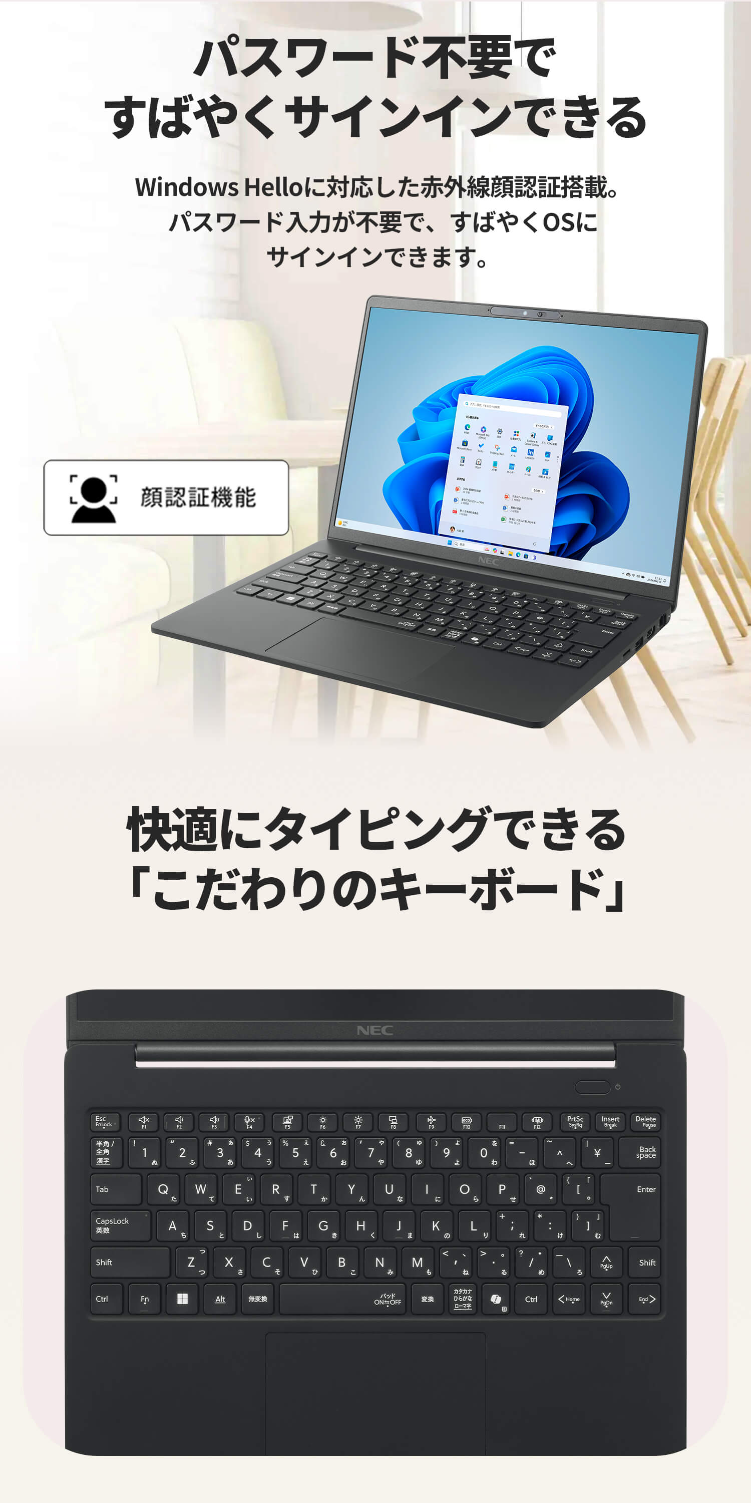 NEC ntc NEC 軽量 モバイルノートパソコン 公式・新品 office付き