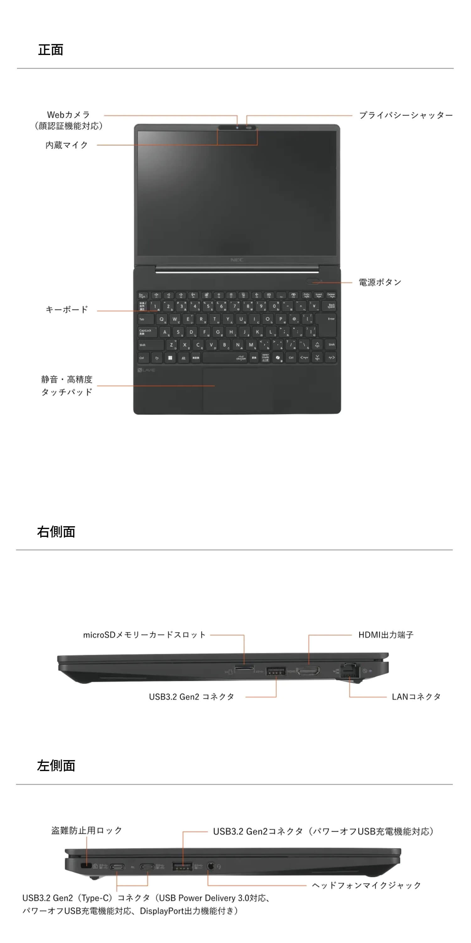 ノートパソコン NEC (値下げします) 即納モデル＆アウトレットパソコン(PC)・タブレット | NEC LAVIE公式