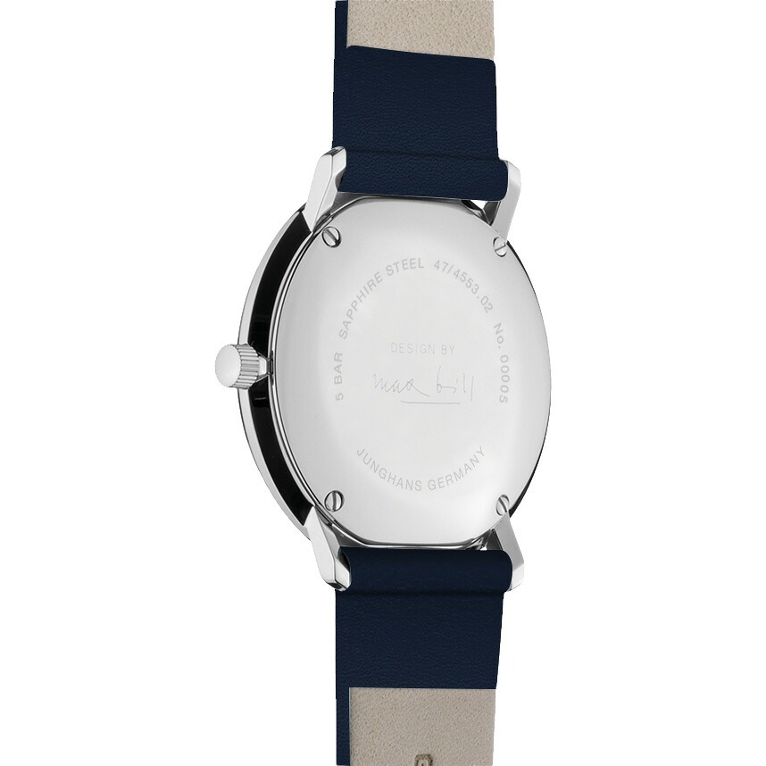 （ノベルティー付き）ユンハンス JUNGHANS Max Bill マックス ビル ダーメン 腕時計 レディース 47 4553 02の画像