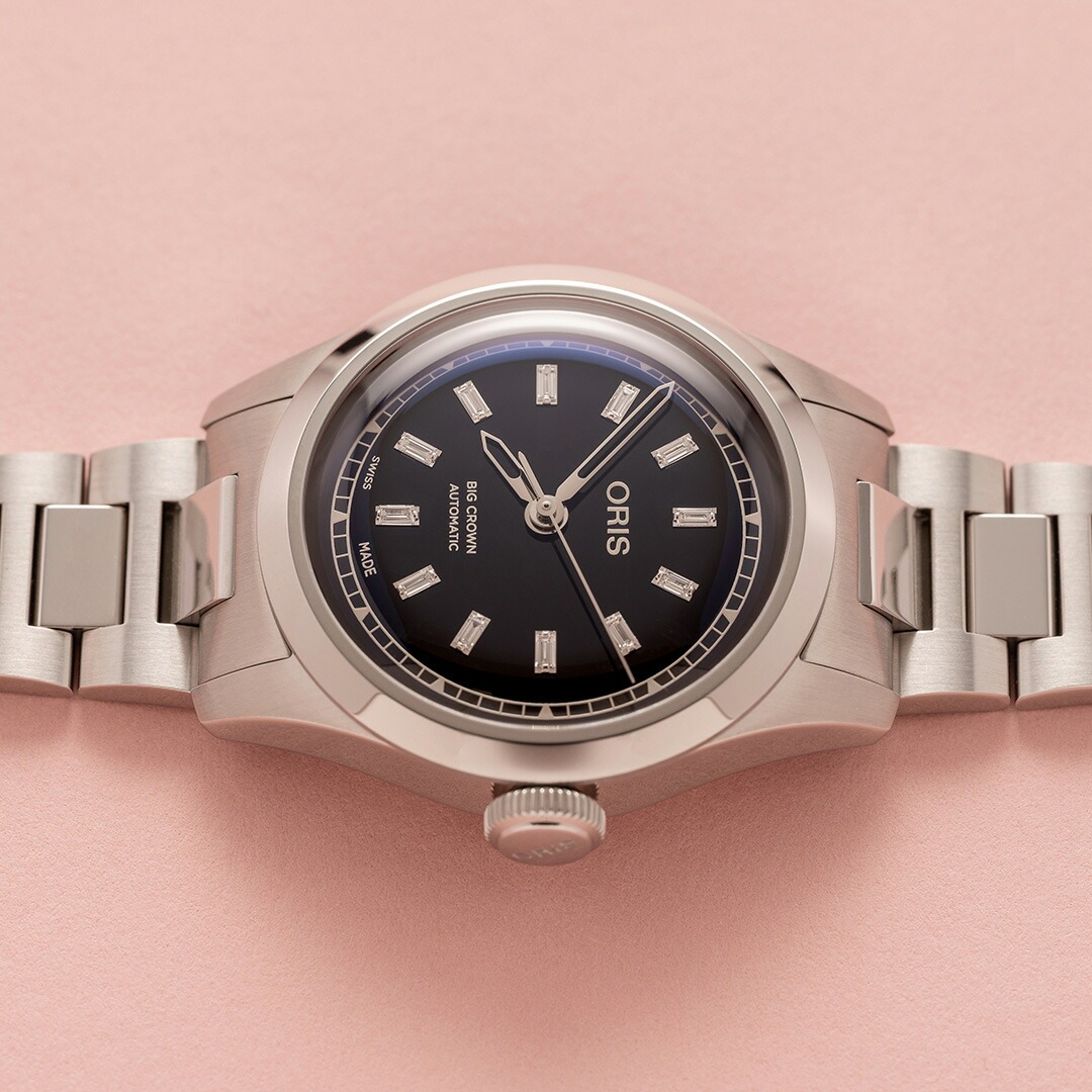 BIG CROWN オリス ORIS ビッグクラウン ダイヤモンド 腕時計 自動巻き