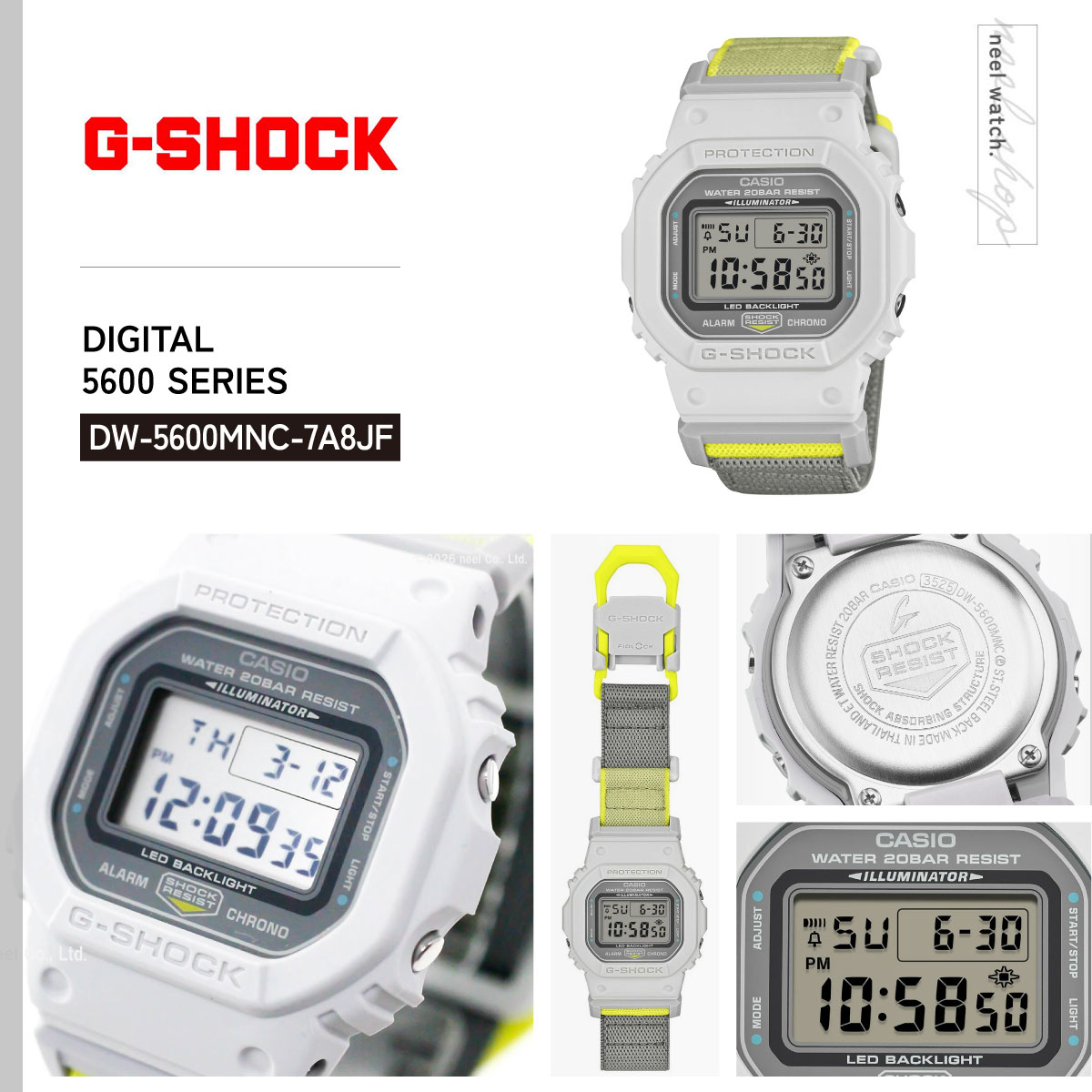 G-SHOCK （豪華おまけ有） Gショック デジタル 限定 腕時計 DW-5600MNC