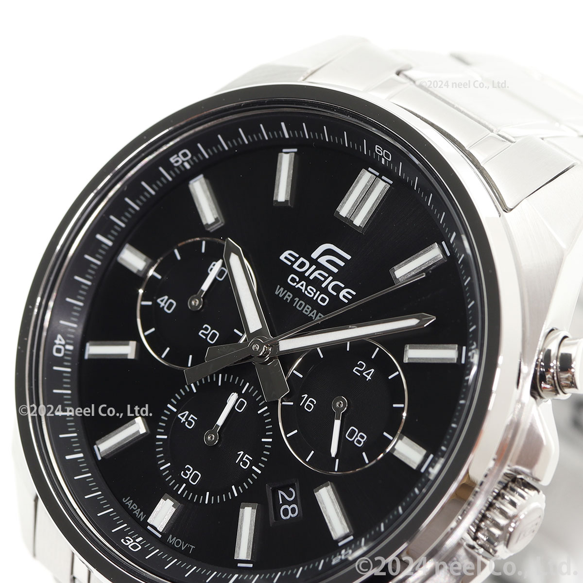EDIFICE Casio エディフィスクロノグラフEFV-650DJ-1AJF neel_efv-650dj-1ajf