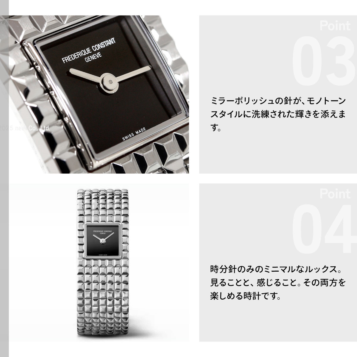 （ノベルティー付き）フレデリック コンスタント FREDERIQUE CONSTANT クラシック マンシェット FC-200ONB1MC6B | CLASSICS（FREDERIQUE CONSTANT） | 05