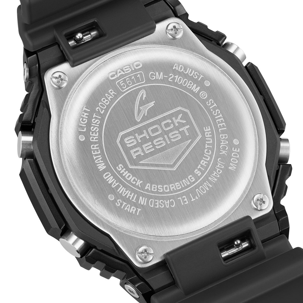 G-SHOCK （豪華おまけ有） Gショック アナデジ 腕時計 メンズ GM-2100M