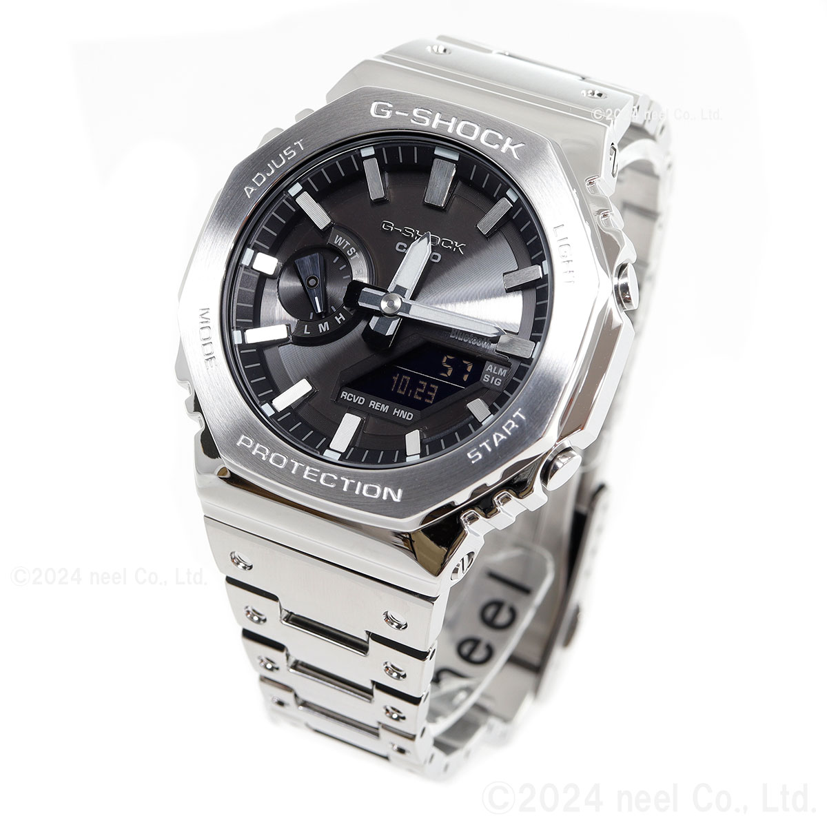 【美品】G-SHOCK GM-B2100SD-1AJF シルバー 楽天市場】【ポイント10倍！お買い物マラソン8/4(月)20:00〜8/11
