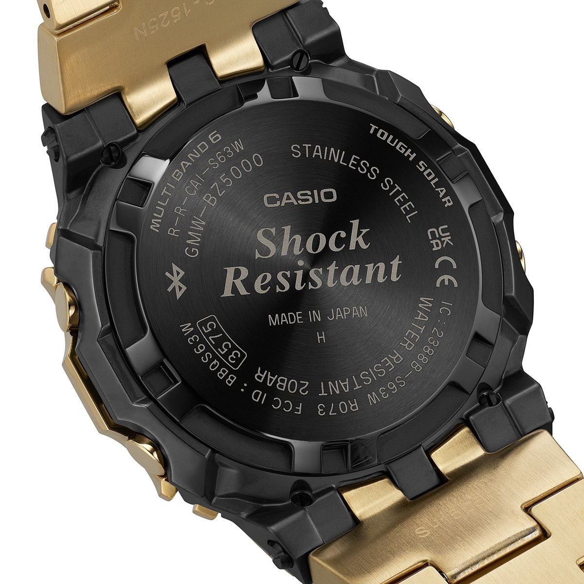 G-SHOCK （豪華おまけ有） Gショック ソーラー 電波時計 GMW-BZ5000GD