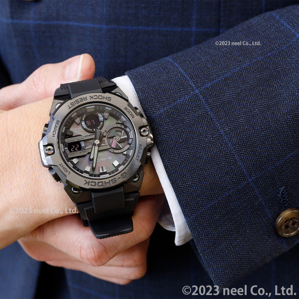 G-STEEL Gショック Gスチール G-SHOCK ソーラー 腕時計 メンズ