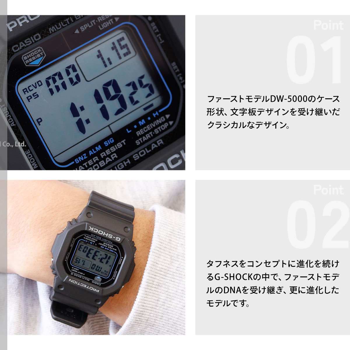 G-SHOCK Gショック 電波 ソーラー 5600 カシオ CASIO デジタル 腕時計