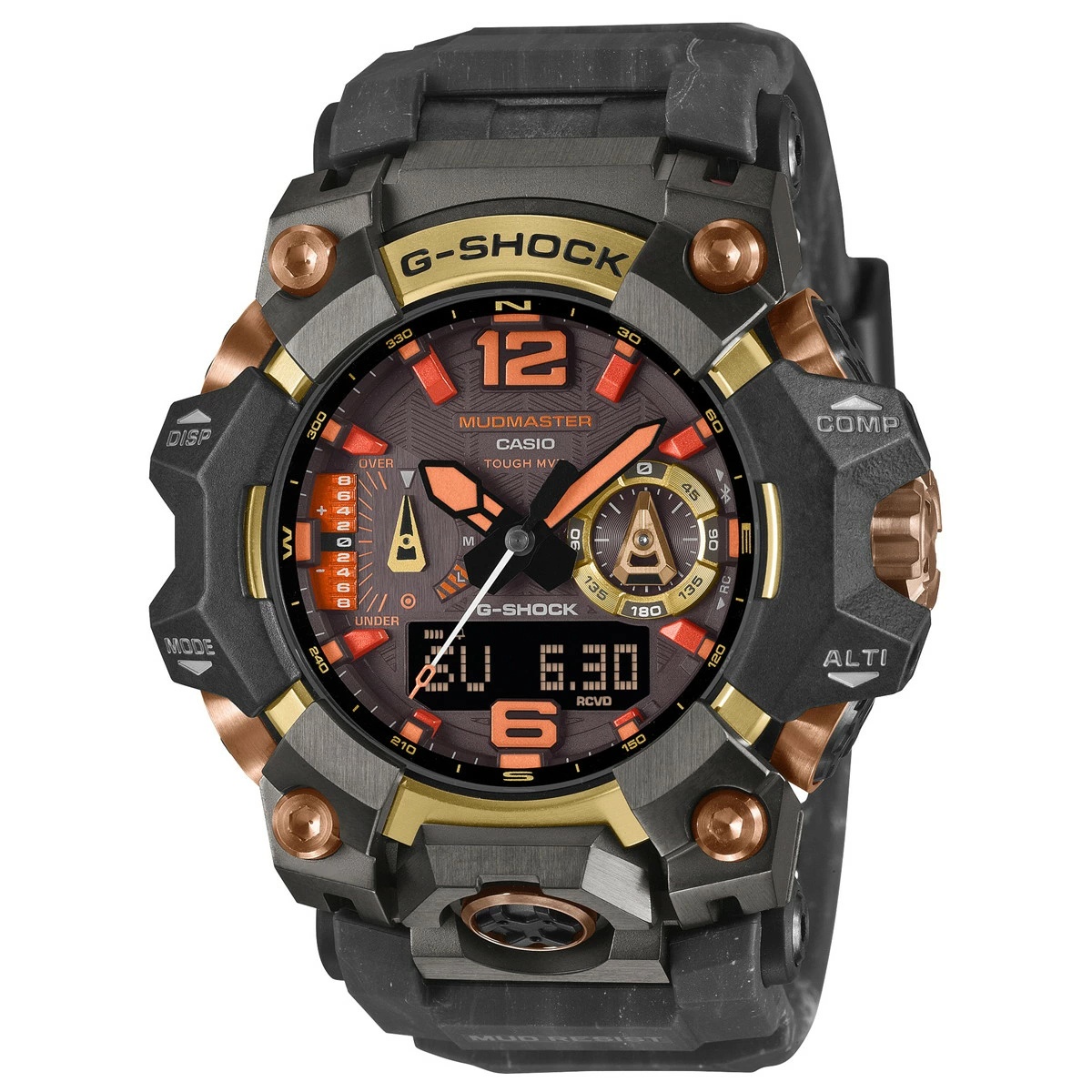 Gショック 電波ソーラー マッドマスター G-SHOCK MUDMASTER 限定 GWG-B1000MG-1A9JR MASTER OF G ジーショックの画像