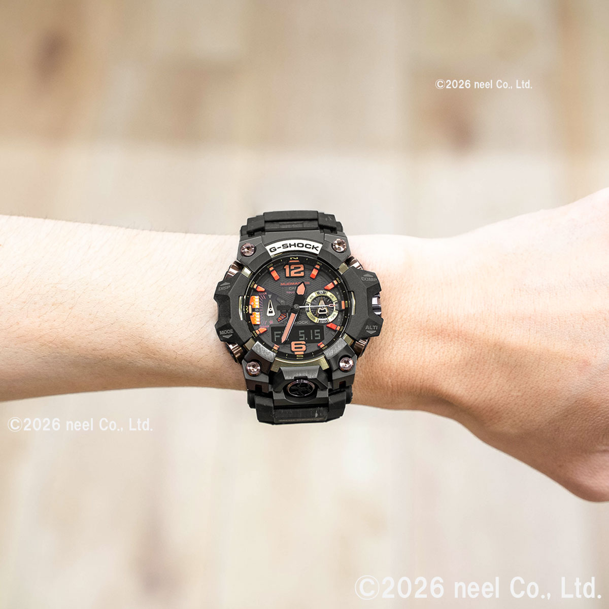 Gショック 電波ソーラー マッドマスター G-SHOCK MUDMASTER 限定 GWG-B1000MG-1A9JR MASTER OF G ジーショックの画像