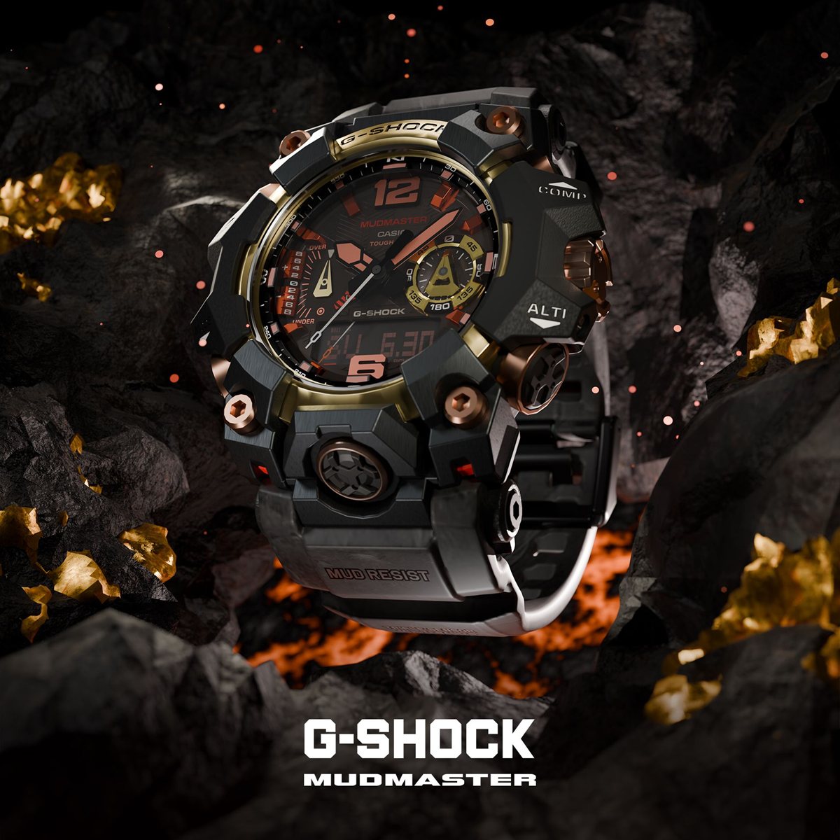G-SHOCK Gショック 電波ソーラー マッドマスター MUDMASTER 限定 GWG