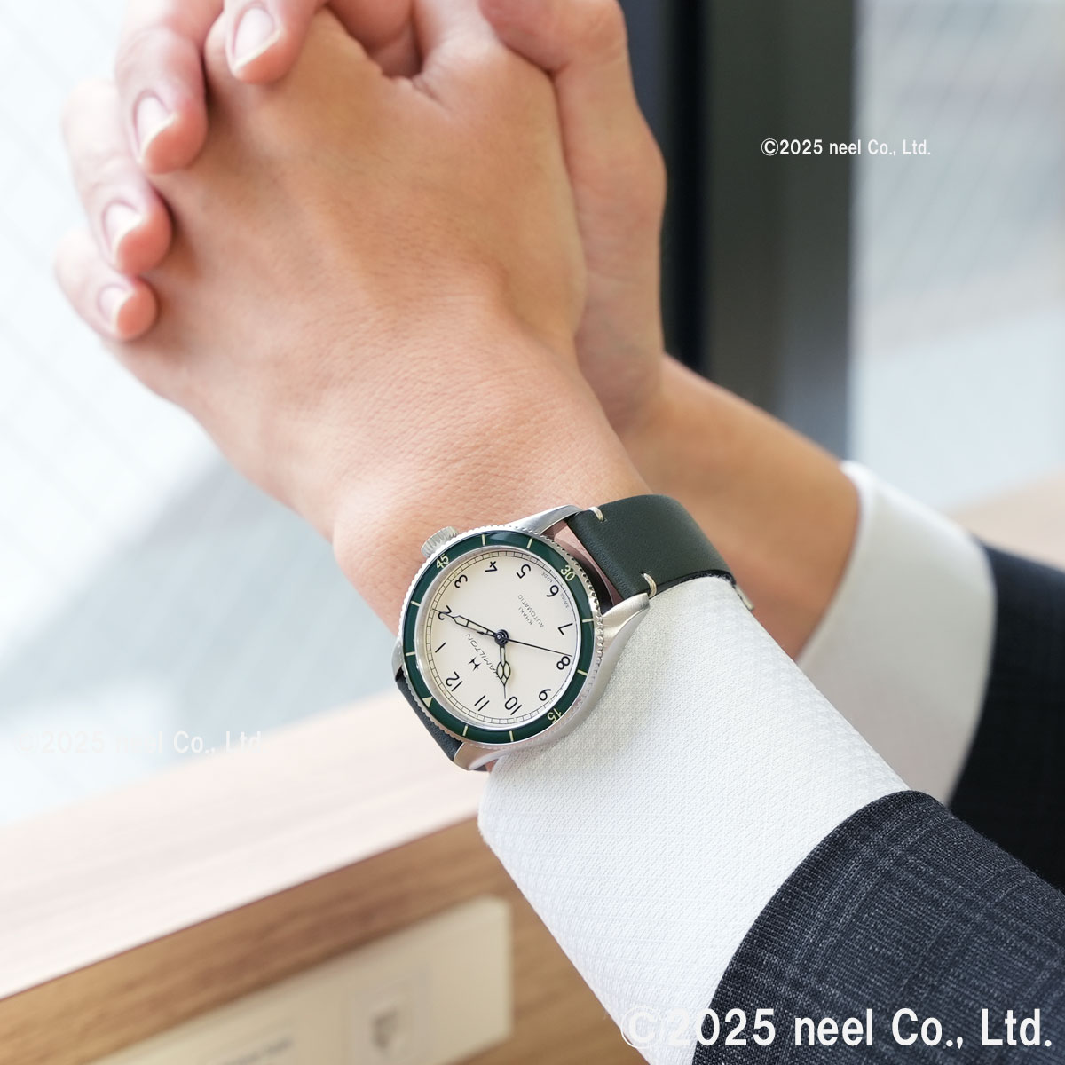 KHAKI AVIATION （ノベルティー付き）ハミルトン HAMILTON カーキ