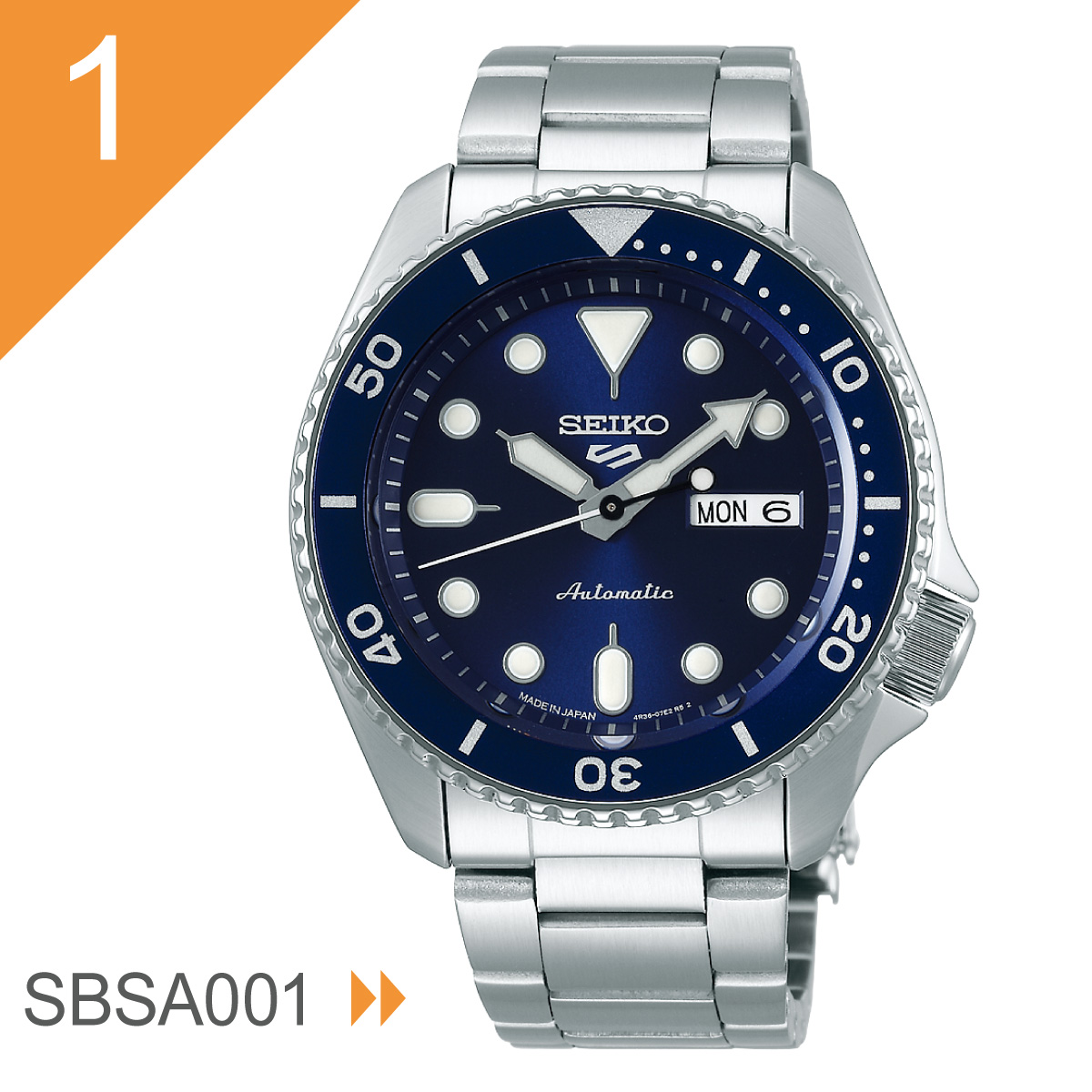 Seiko 5 Sports セイコー5 スポーツ SEIKO SPORTS 自動巻き 腕時計