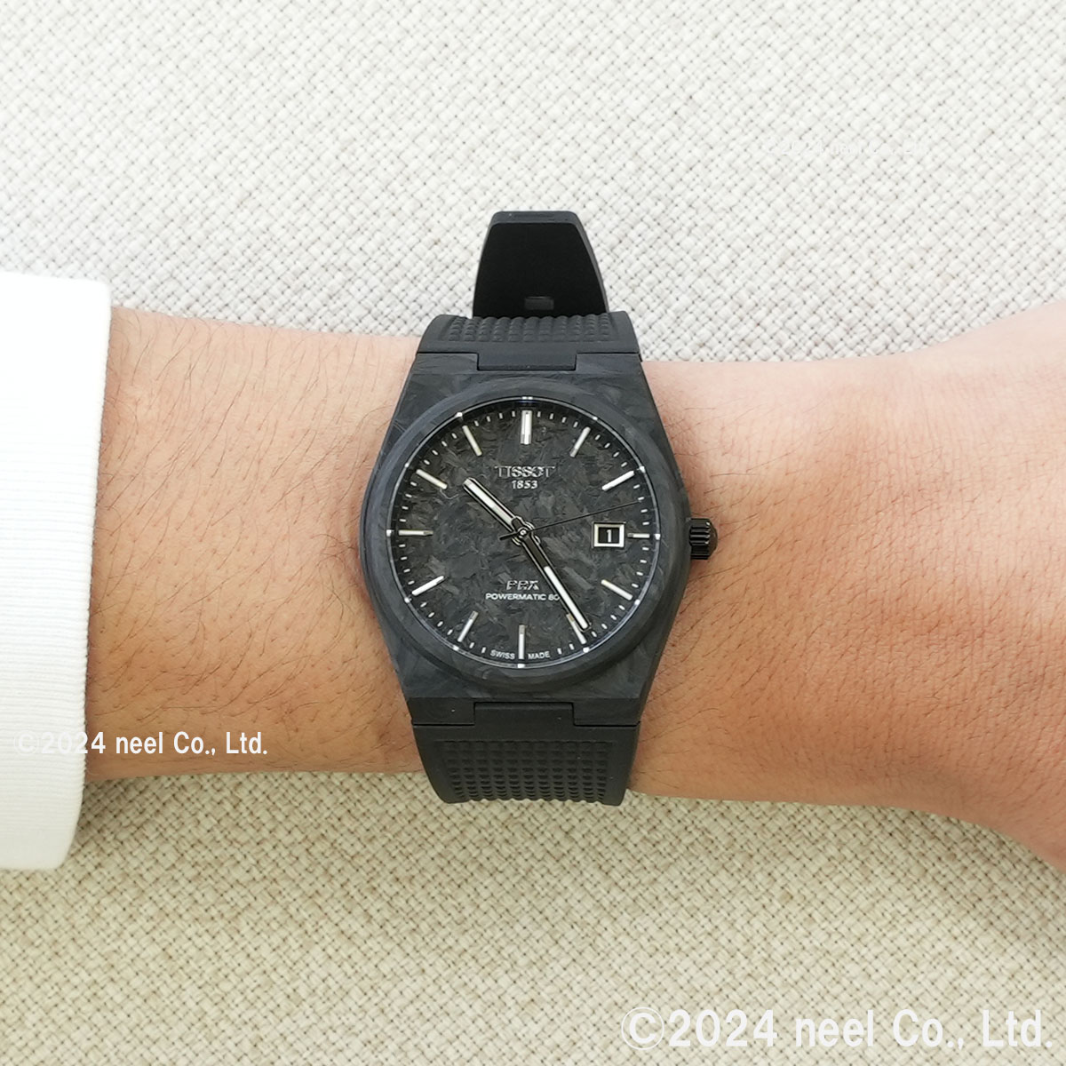 TISSOT ティソ PRX パワーマティック80 40mm カーボン T137 TISSOT ティソ PRX パワーマティック80 40mm カーボン T137