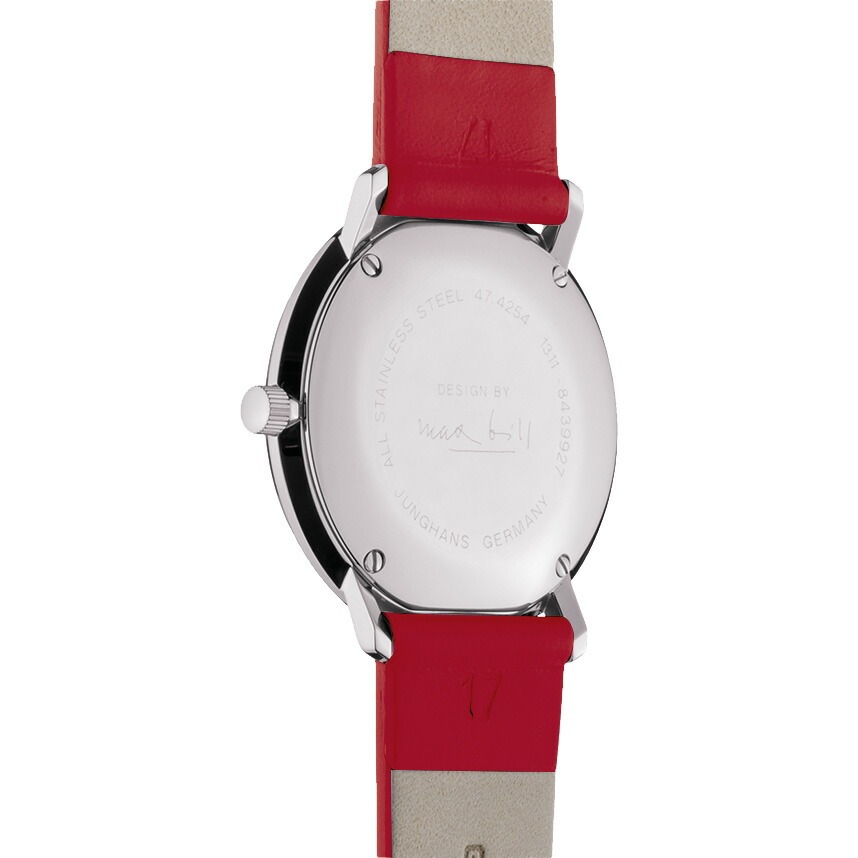 （ノベルティー付き）ユンハンス JUNGHANS マックス ビル レディ 腕時計 レディース 047 4541 02の画像