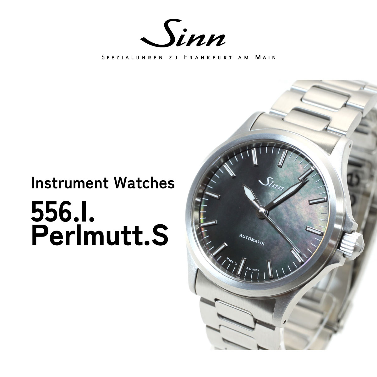 Sinn（ジン） （8月末でYahoo販売終了） 556.I.Perlmutt.S 自動巻