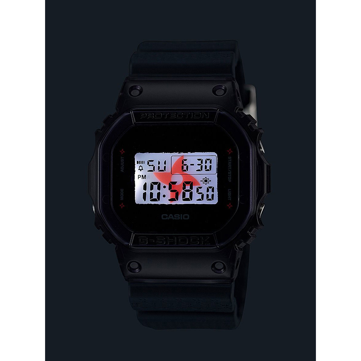 藤*加様 【忍者モチーフ完動極美品】G-SHOCK DW-5600NNJ 手裏剣 G-SHOCK デジタル メンズ 腕時計 カシオ CASIO 忍者 DW-5600NNJ-2JR