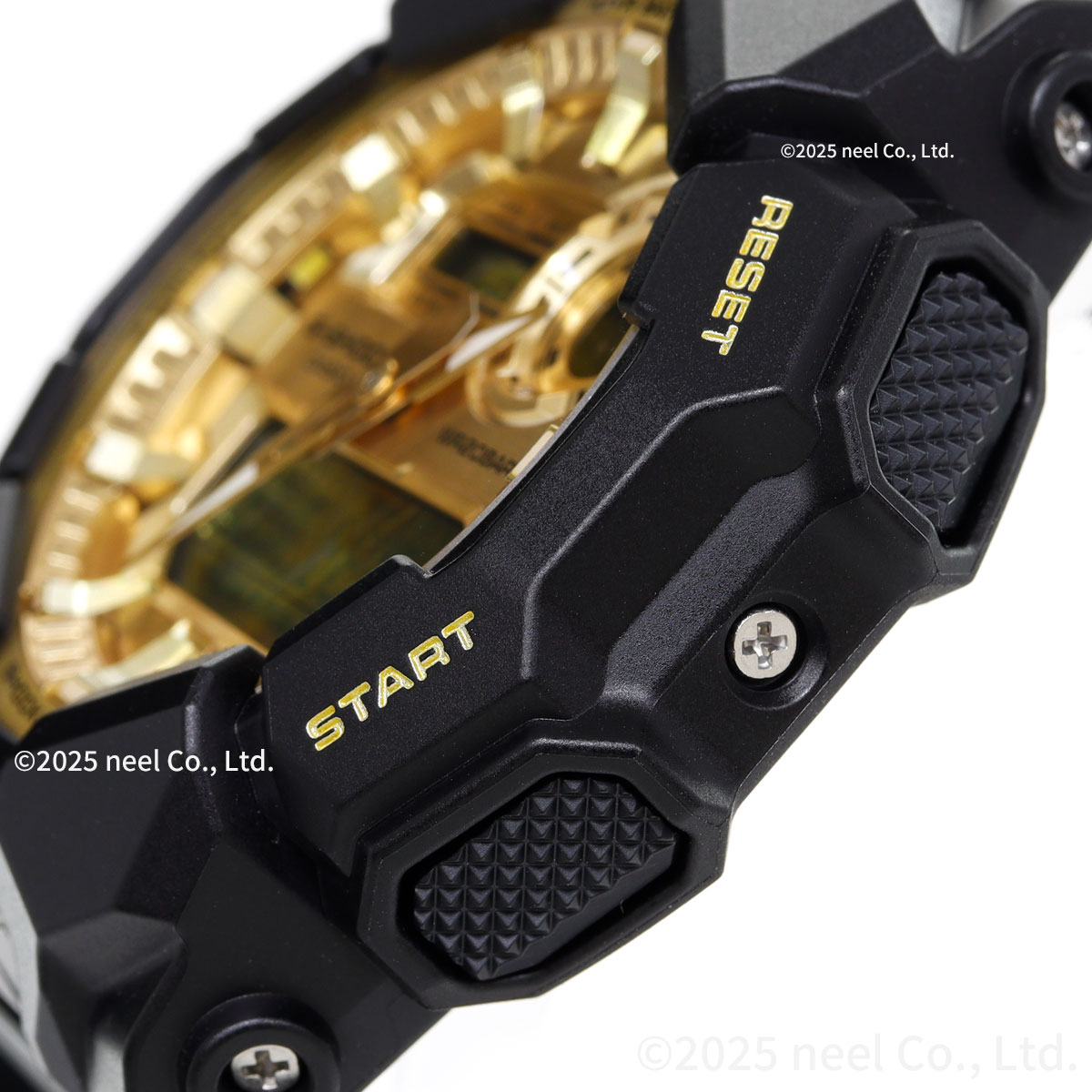 （豪華おまけ有） Gショック G-SHOCK デジタル 腕時計 GA-010GGB-1A9JF Big case Black and Gold ジーショックの画像