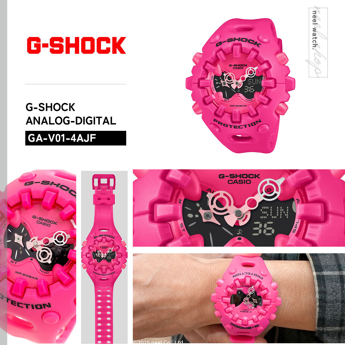 G-SHOCK （豪華おまけ有） Gショック アナデジ 限定 腕時計 メンズ GA