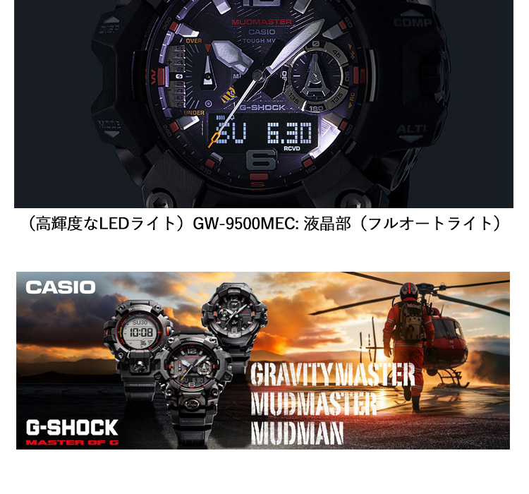 Amazon.com: Casio G-Shock GW-9500MEC-1JF Master of G Series