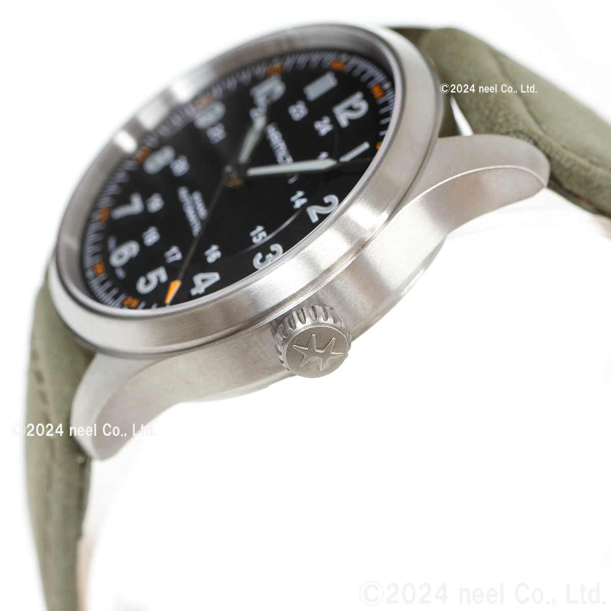 KHAKI FIELD ハミルトン HAMILTON カーキ フィールド チタニウム 