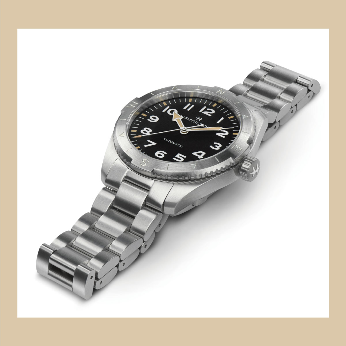 未使用品☆HAMILTON KHAKI AUTOMATIC 自動巻き時計 ハミルトン HAMILTON カーキ アビエーション パイロット オート 36mm