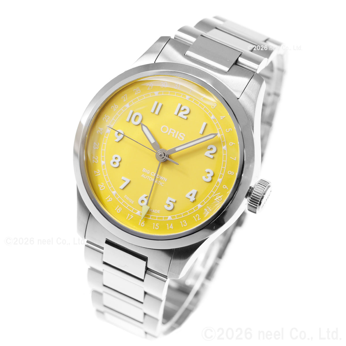 BIG CROWN オリス ORIS ビッグクラウン ポインターデイト 腕時計 自動
