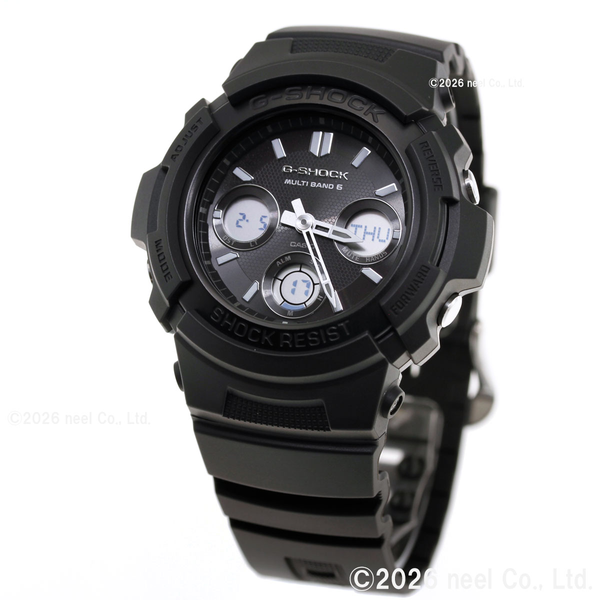 G-SHOCK （豪華おまけ有） Gショック 電波 ソーラー 腕時計 AWG-M100FP