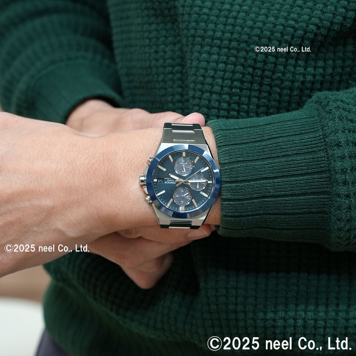 EDIFICE（CASIO） カシオ エディフィス ソーラー 腕時計 メンズ EFS 