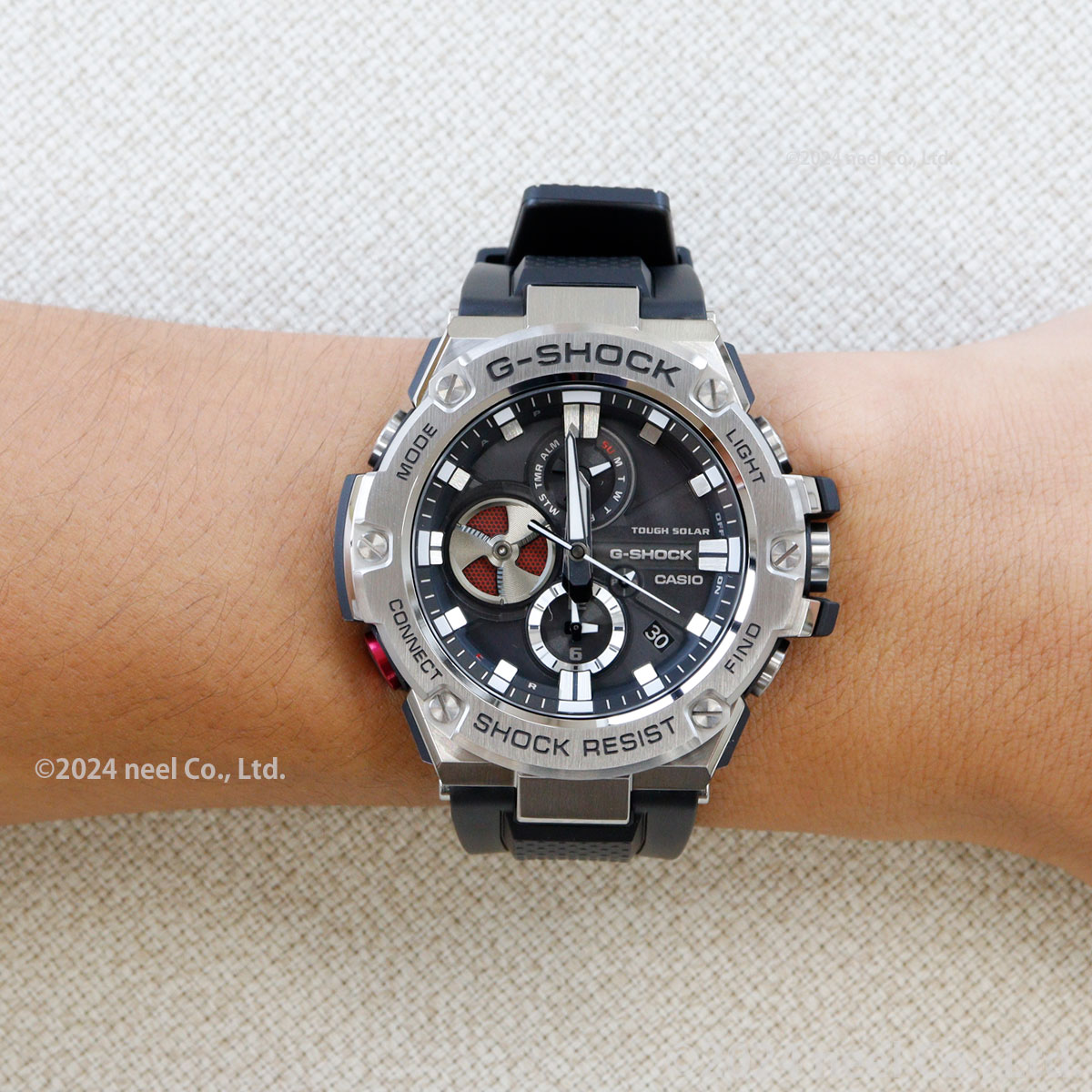 G-STEEL Gショック Gスチール G-SHOCK ソーラー 腕時計 メンズ GST