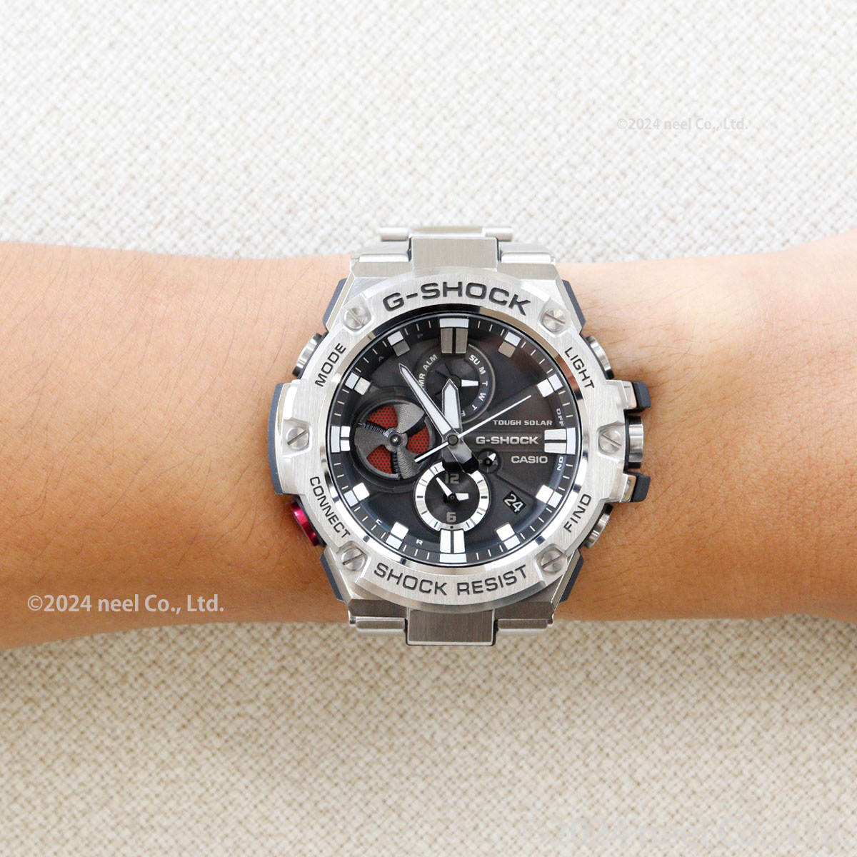 G-SHOCK Gショック Gスチール G-STEEL ソーラー 腕時計 メンズ GST