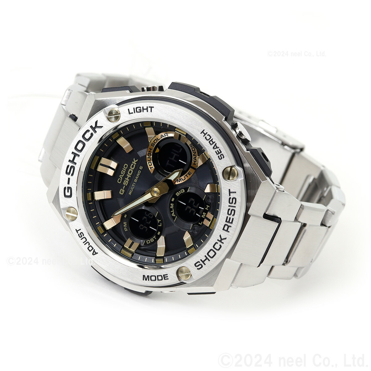 G-SHOCK Gショック Gスチール G-STEEL 電波ソーラー 腕時計 メンズ GST