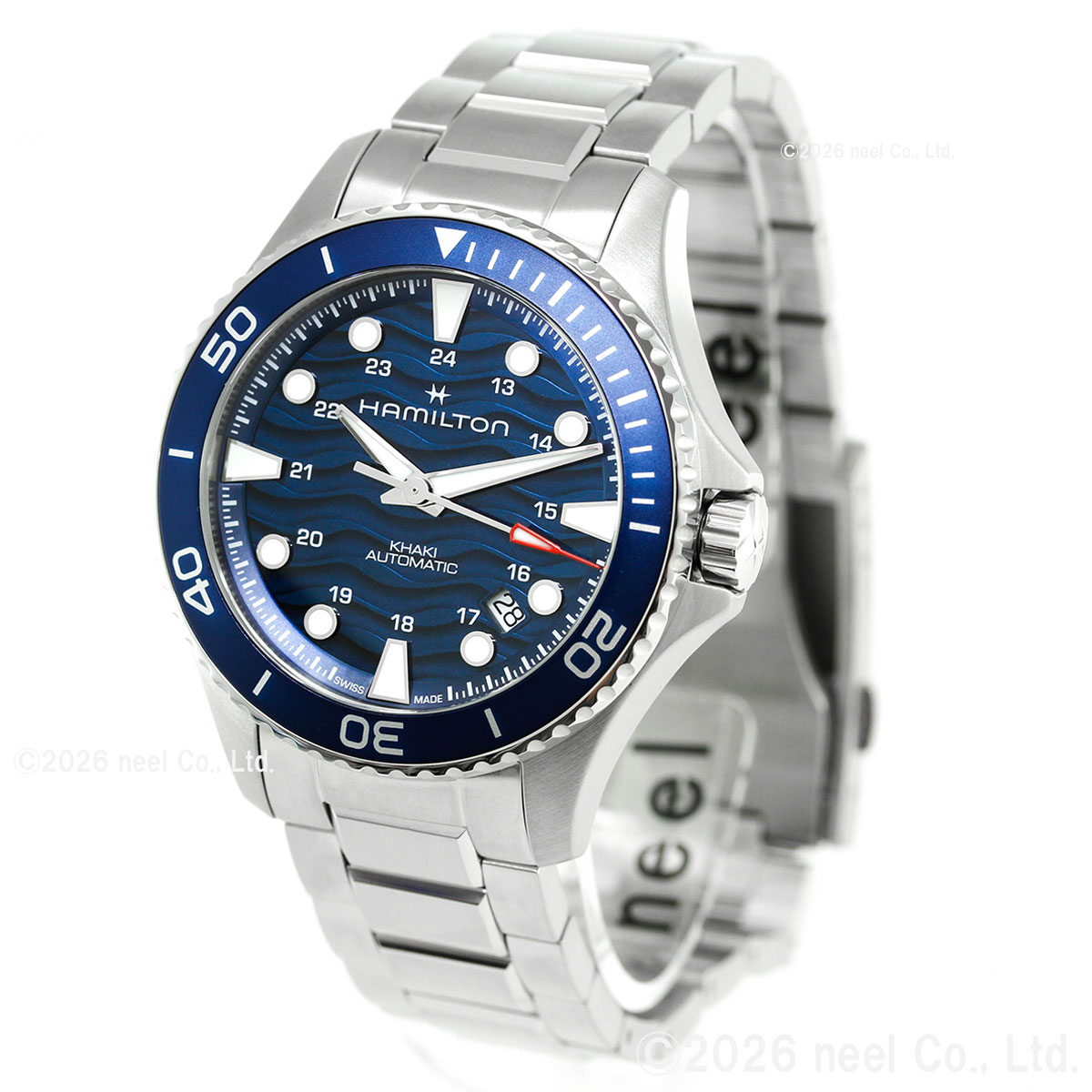 KHAKI NAVY ハミルトン HAMILTON SCUBA AUTO カーキ ネイビー