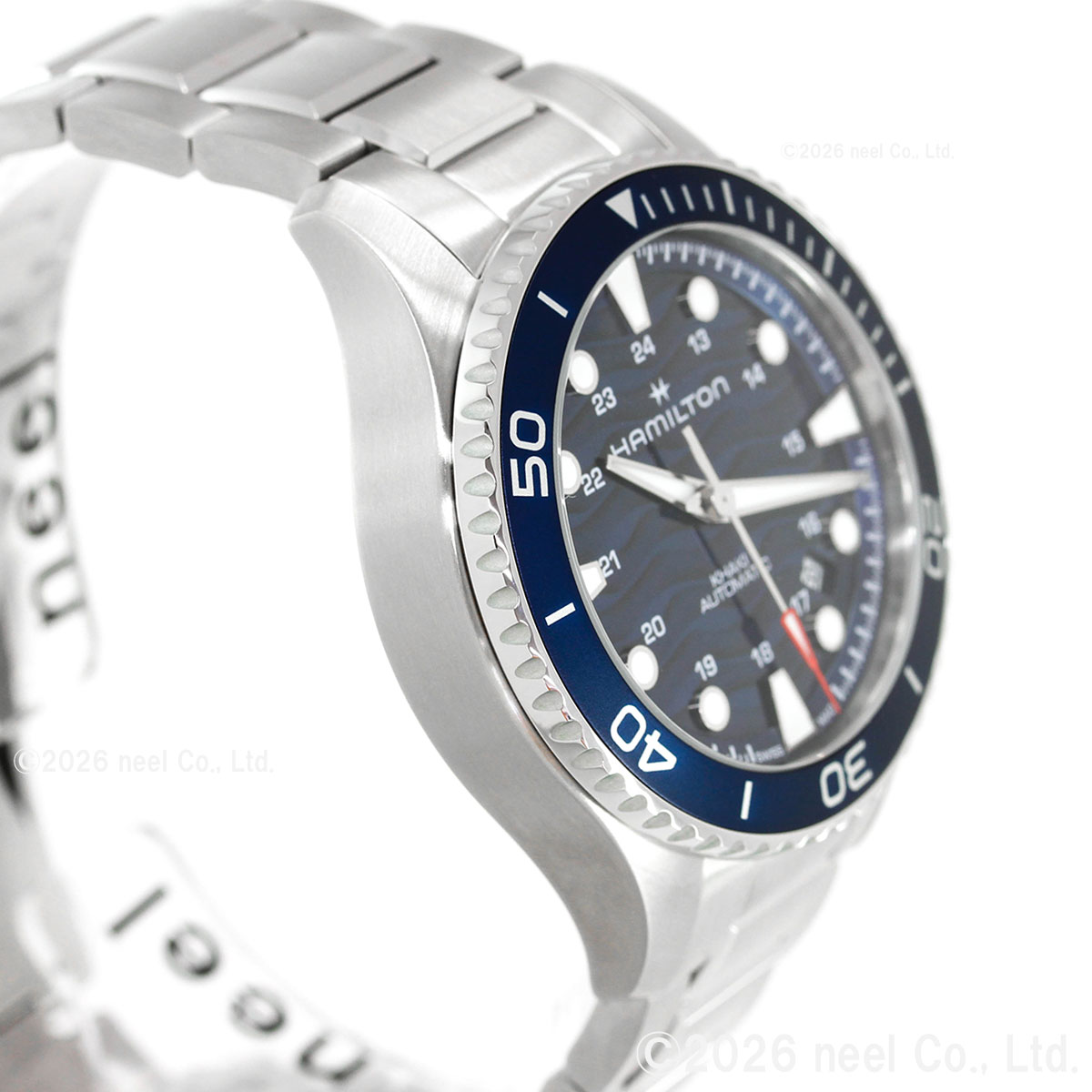 KHAKI NAVY ハミルトン HAMILTON SCUBA AUTO カーキ ネイビー