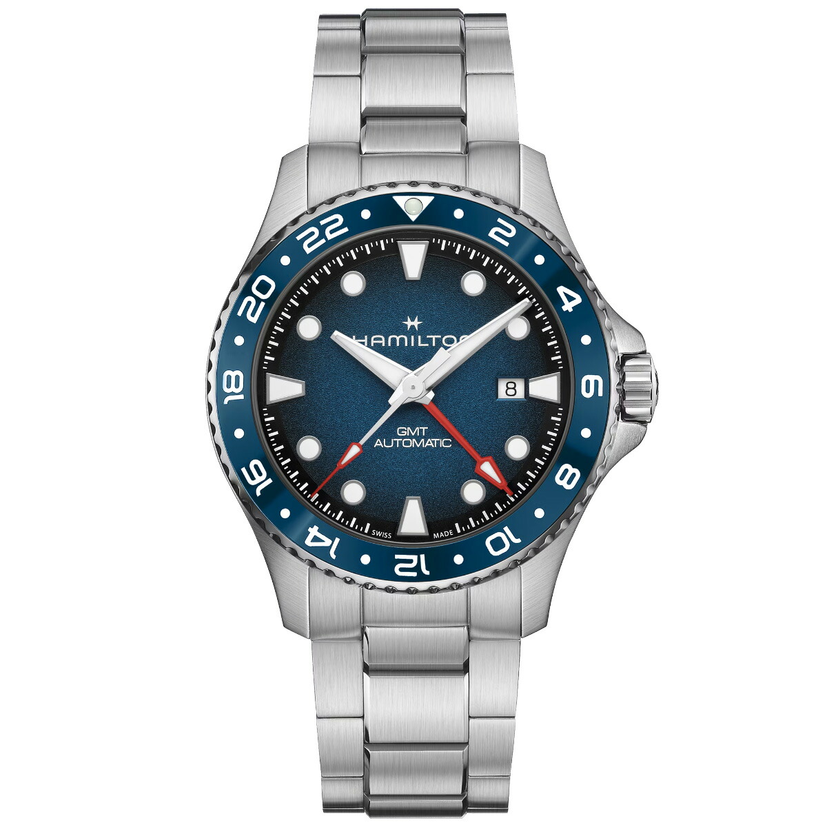 KHAKI NAVY ハミルトン HAMILTON SCUBA GMT カーキ ネイビー