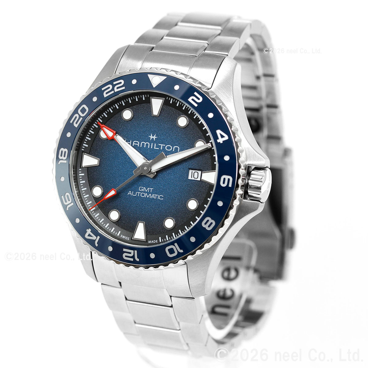 KHAKI NAVY ハミルトン HAMILTON SCUBA GMT カーキ ネイビー