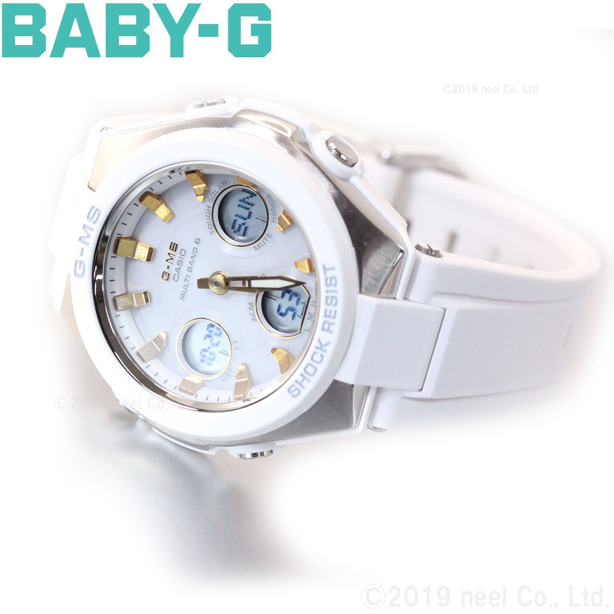 BABY-G カシオ ベビーG G-MS 電波 ソーラー 腕時計 レディース MSG