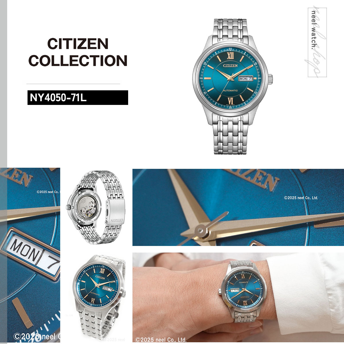 CITIZEN COLLECTION シチズンコレクション 自動巻き オープンハート 