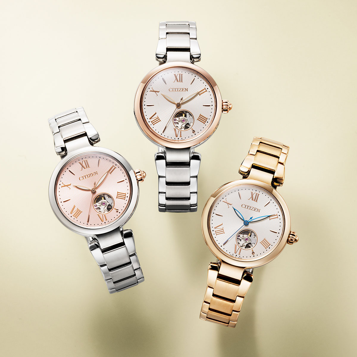 （豪華おまけ有） シチズンコレクション 自動巻 オープンハート 腕時計 PR1054-59A CITIZEN COLLECTION | CITIZEN COLLECTION | 15