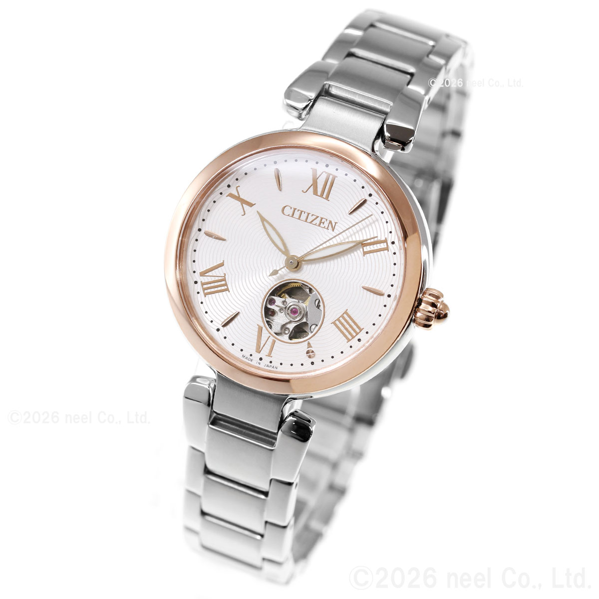 （豪華おまけ有） シチズンコレクション 自動巻 オープンハート 腕時計 PR1054-59A CITIZEN COLLECTION | CITIZEN COLLECTION | 08