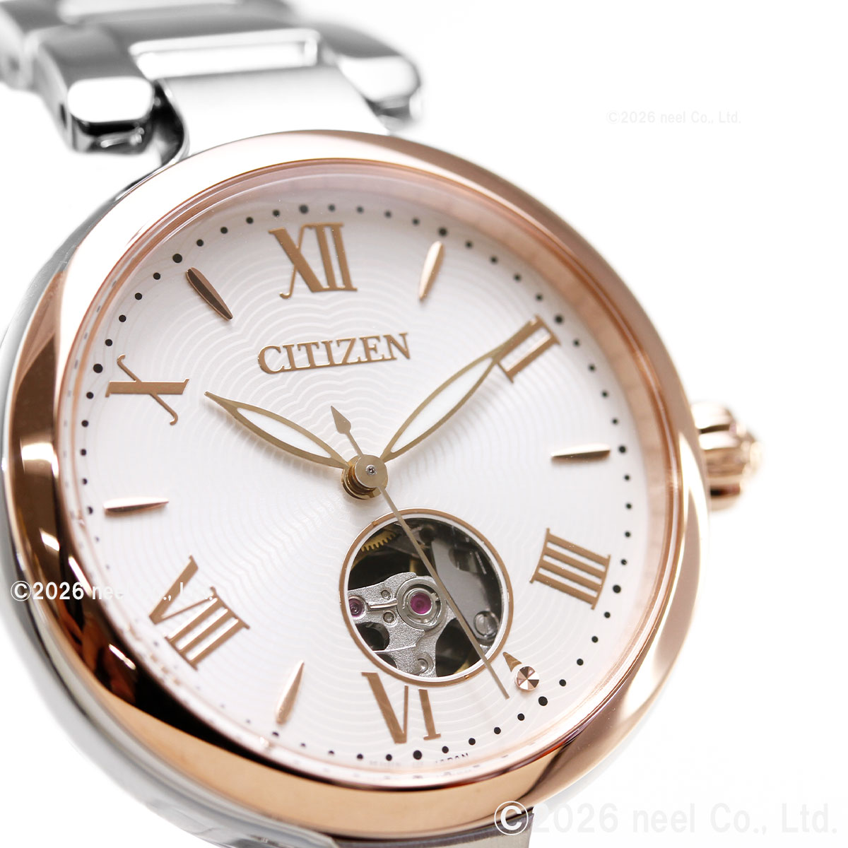 （豪華おまけ有） シチズンコレクション 自動巻 オープンハート 腕時計 PR1054-59A CITIZEN COLLECTION | CITIZEN COLLECTION | 09