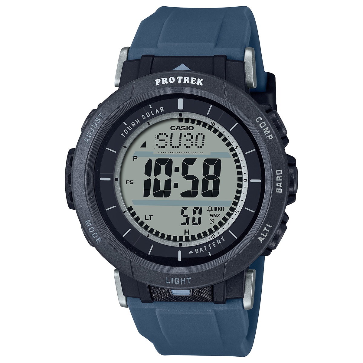 CASIO PRO TREK PRG-30-2JF ネイビー　プロトレック PRO TREK プロトレック ソーラー 腕時計 メンズ Camper Line PRG-30