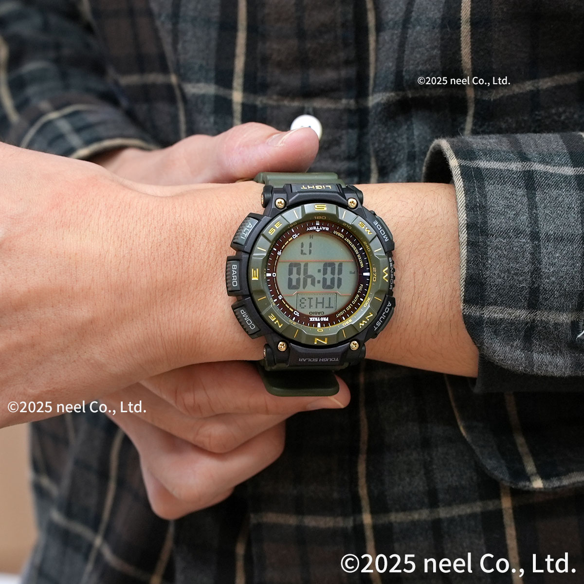 PRO TREK （豪華おまけ有） プロトレック ソーラー 腕時計 PRG-340ANS