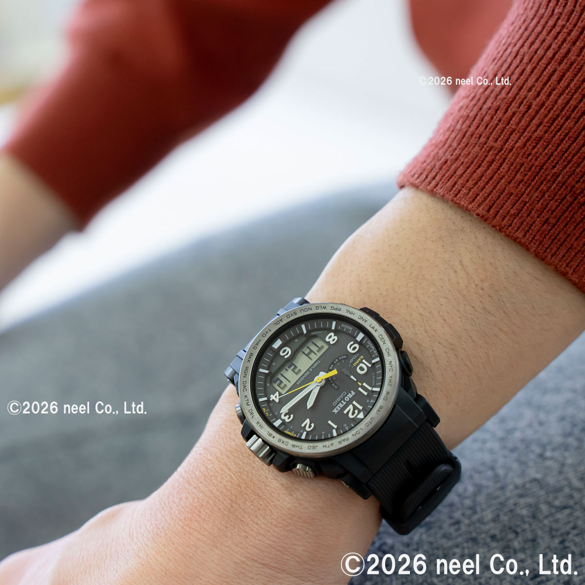 PRO TREK プロトレック 電波ソーラー 腕時計 メンズ PRW-51Y-1JF
