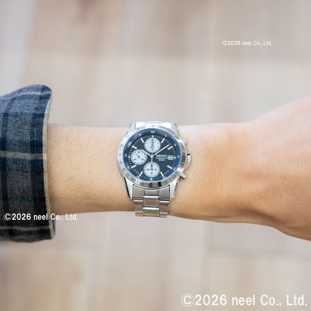 SEIKO（セイコー） 海外モデル 逆輸入 クロノグラフ SND365 : neel