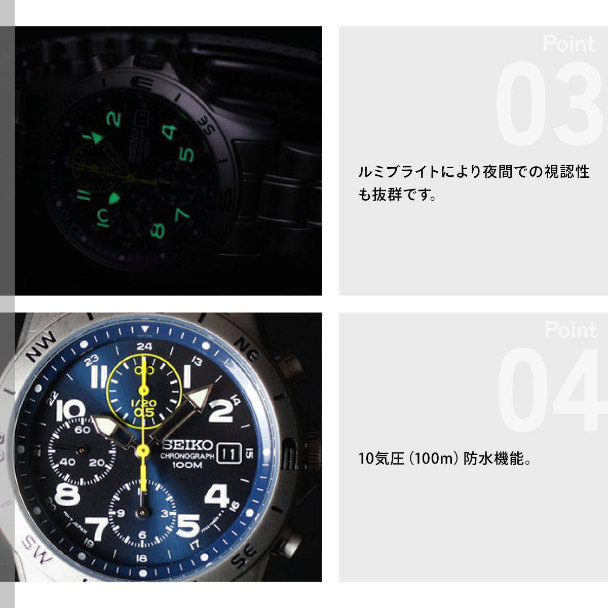 SEIKO（セイコー） 逆輸入 ミリタリー SND379P1 : neel腕時計Yahoo!店