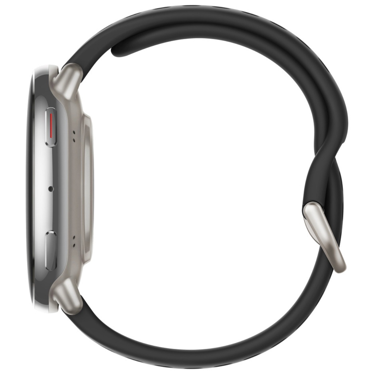 アマズフィット AMAZFIT スマートウォッチ Active 2 ブラックシリコン 腕時計 SP170073-C226の画像